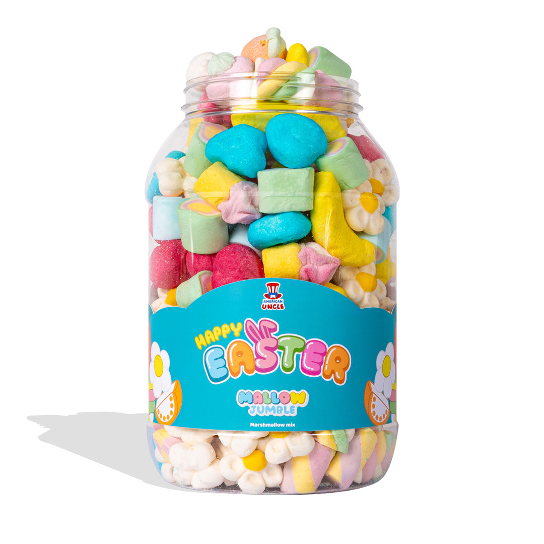 Mallow Jumble "Happy Easter", barattolo di marshmallow da comporre con i tuoi gusti preferiti