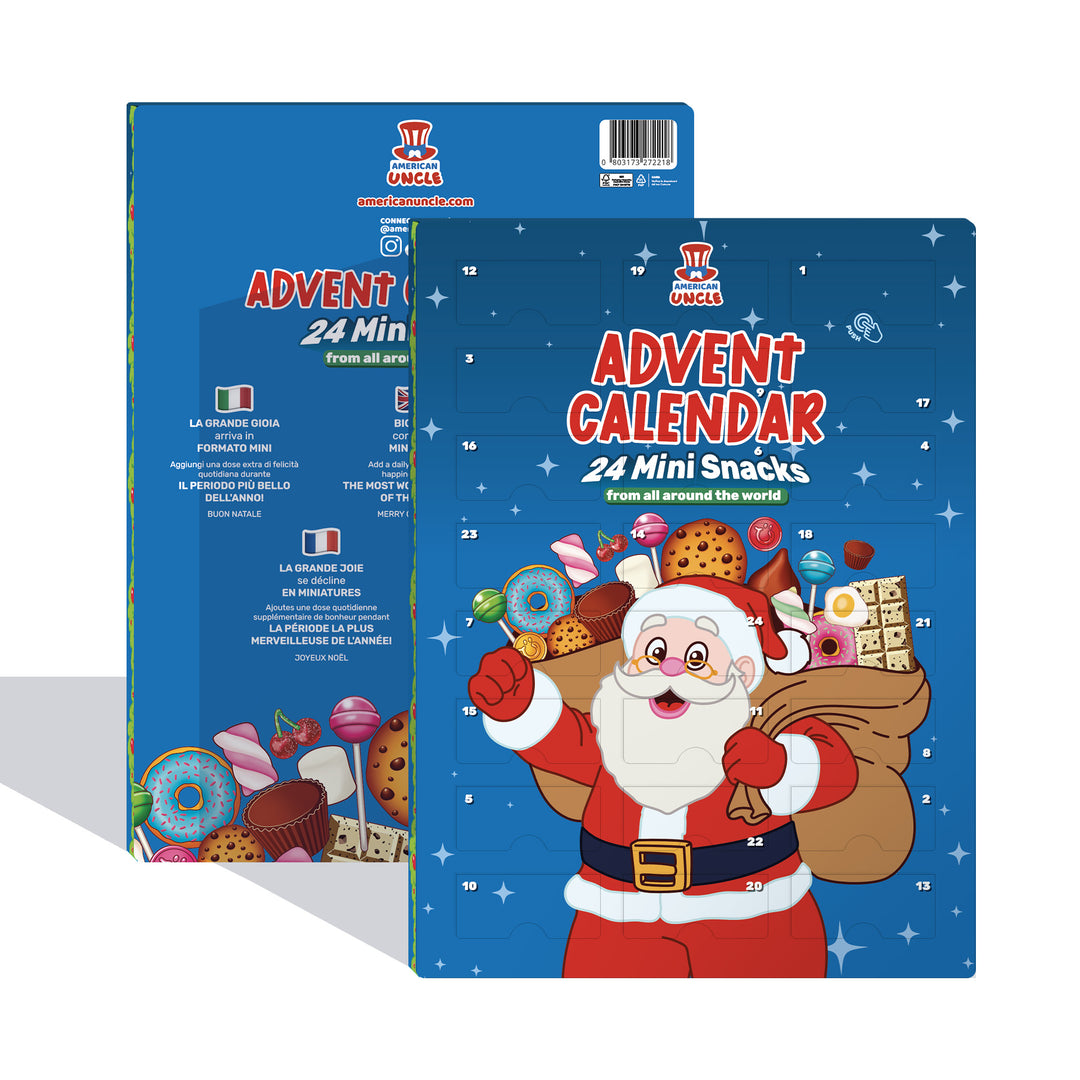 American Uncle Sweet Shop, Calendario dell’Avvento da 24 snack dolci e caramelle da tutto il mondo