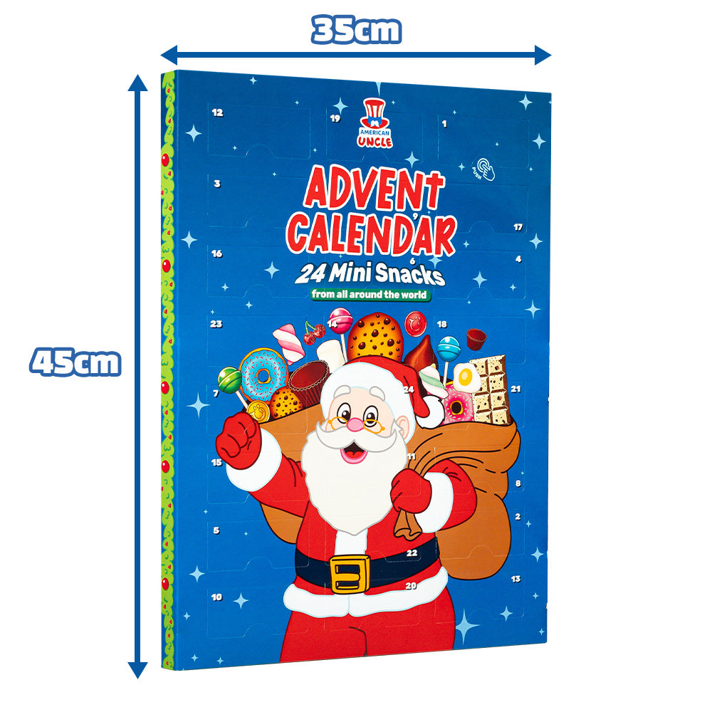 American Uncle Sweet Shop, Calendario dell’Avvento da 24 snack dolci e caramelle da tutto il mondo