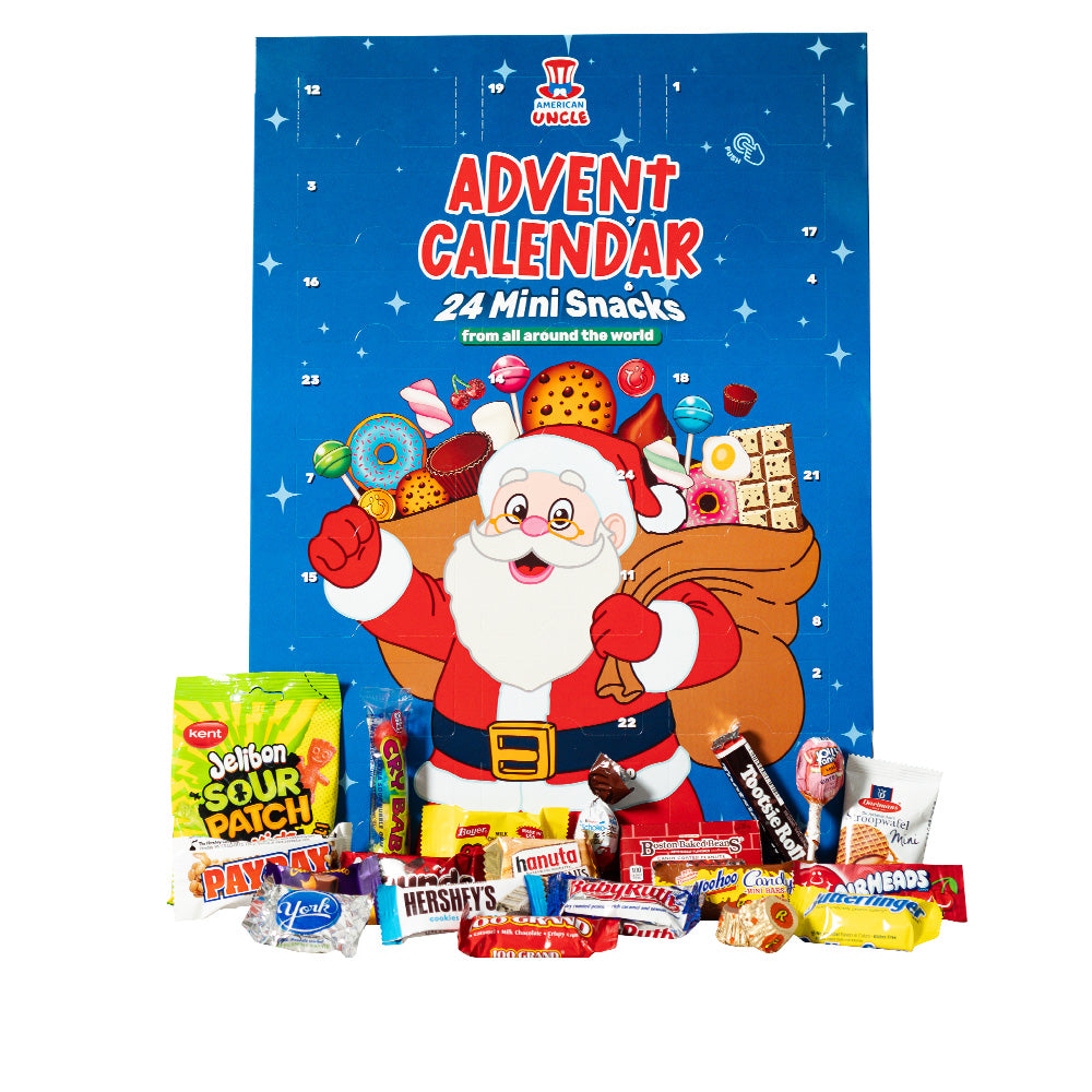 American Uncle Sweet Shop, Calendario dell’Avvento da 24 snack dolci e caramelle da tutto il mondo