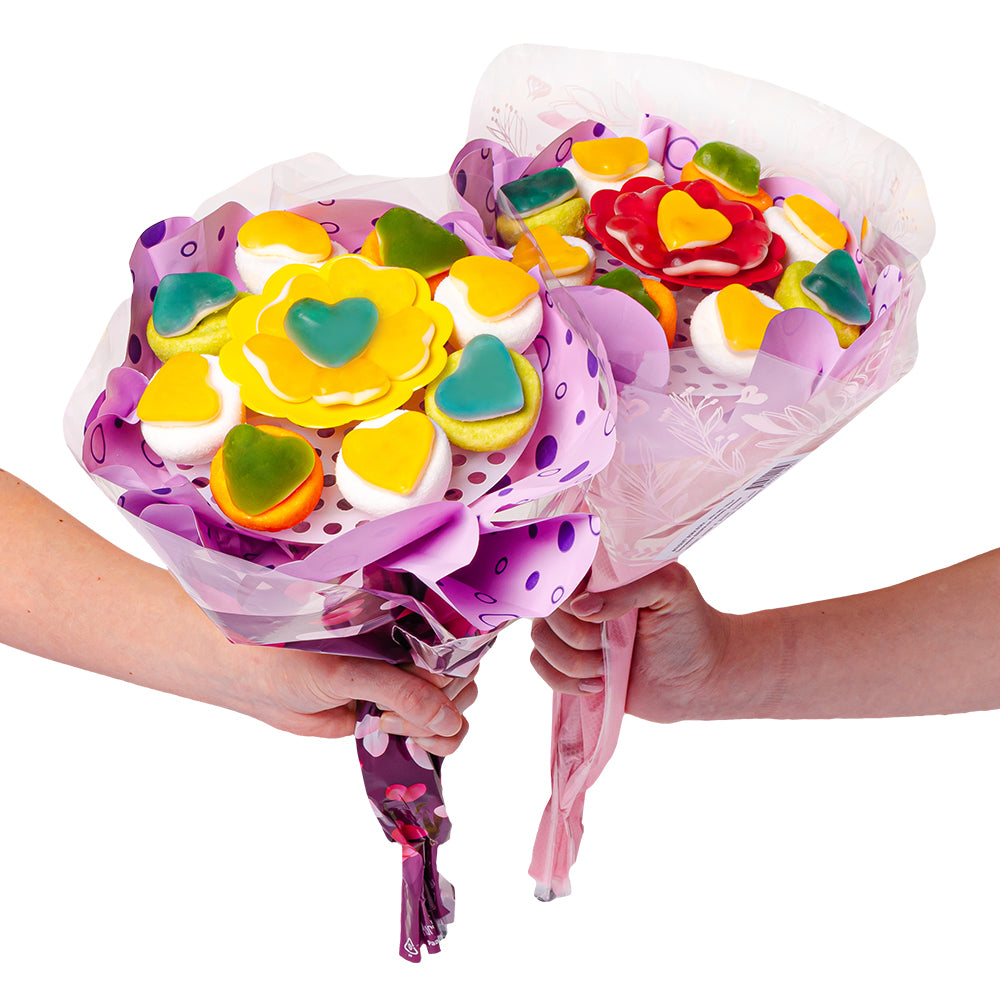 Wunnie Gummy Bouquet, bouquet di caramelle gommose e marshmallow misti 162g