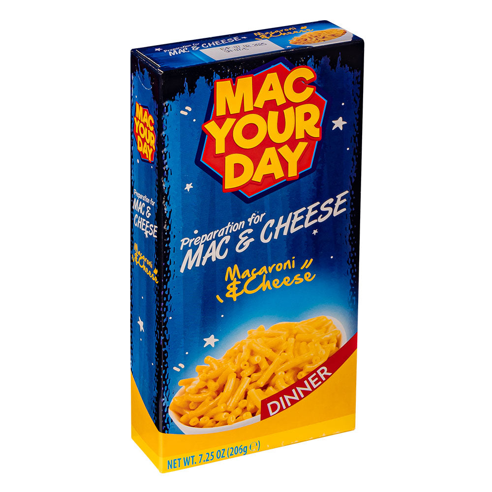 Mac Your Day Macaroni and Cheese, preparato per pasta al formaggio da 206g