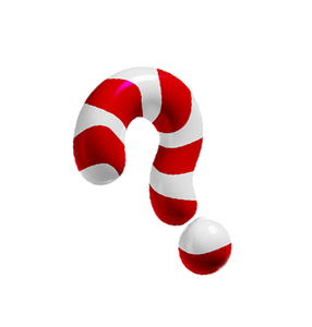 punto interrogativo natalizio