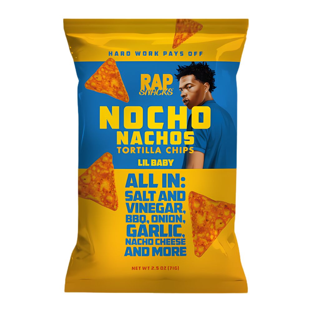 Rap Snacks Lil Baby All In Nachos Tortilla Chips Patatine Tutti Gusti Rap Snacks Lil Baby All In Nachos Tortilla Chips Patatine Tutti Gusti