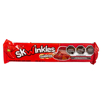 Confezione da 19g di caramelle piccanti al gusto di salsa chamoy Skwinkles Candy