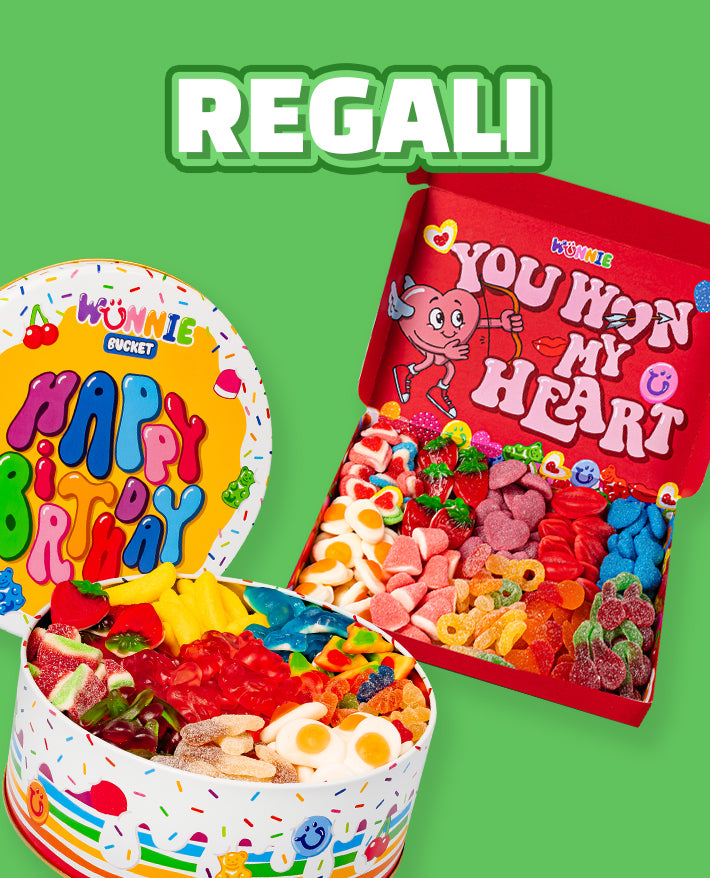 Card dei regali come Wunnie box Love e Wunnie Bucket Birthday