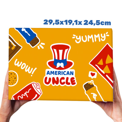 Snack box da almeno 30 prodotti internazionali: dolce, salato e bevande