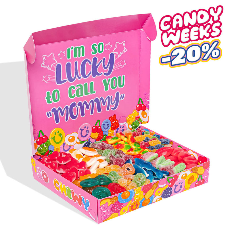 Wunnie box “Best Mom”, la Candy box da comporre con le caramelle gommose preferite della Mamma