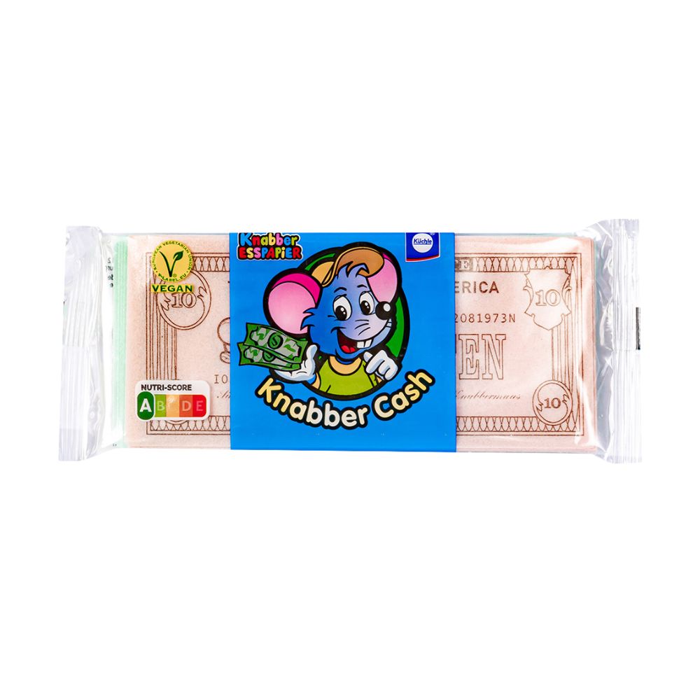 Confezione da 20g cialde a forma di soldi Knabber.