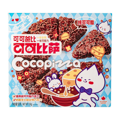 Confezione da 50g di snack di cioccolato Cocopizza with Cereal