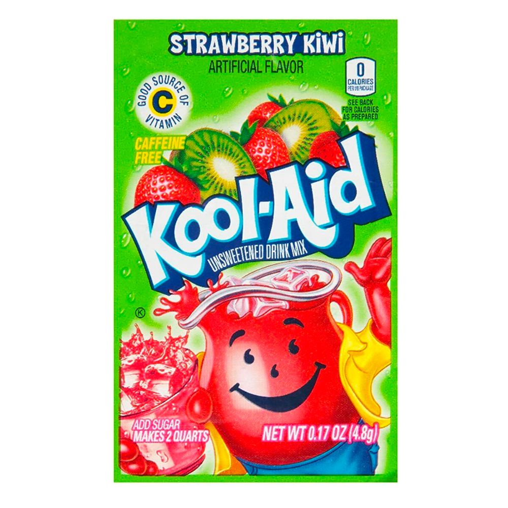 Kool Aid Strawberry Kiwi preparato per bevande al kiwi e alla fragola