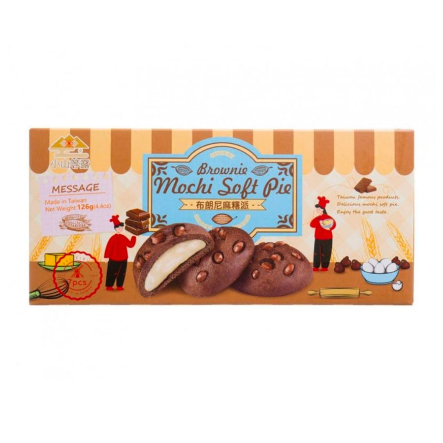 Confezione da 126g di merendine al gusto di brownie Mochi Soft Pie