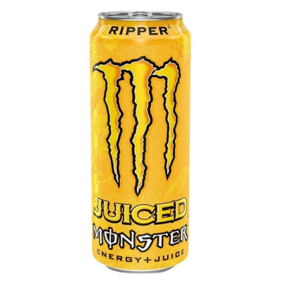Confezione da 500ml di energy drink alla frutta di Monster Ripper