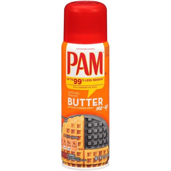 Pam Butter Cooking Spray - condimento spray al burro da 141g – American  Uncle