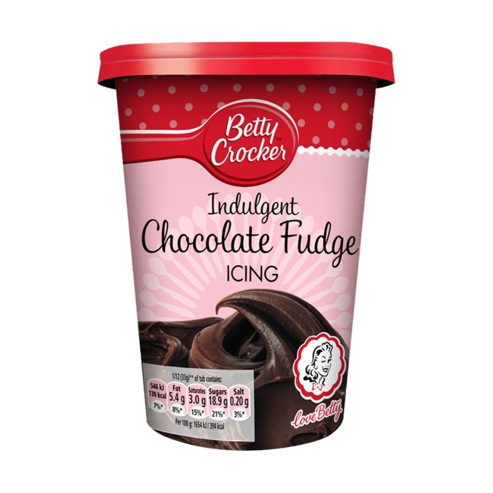 Betty Crocker Chocolate Fudge Icing Cremoso Frosting Al Cioccolato Fondente Da 400g American 