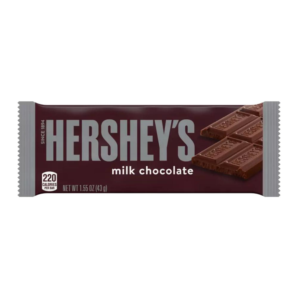 Hershey's Milk Chocolate, barretta di cioccolato al latte da 40g