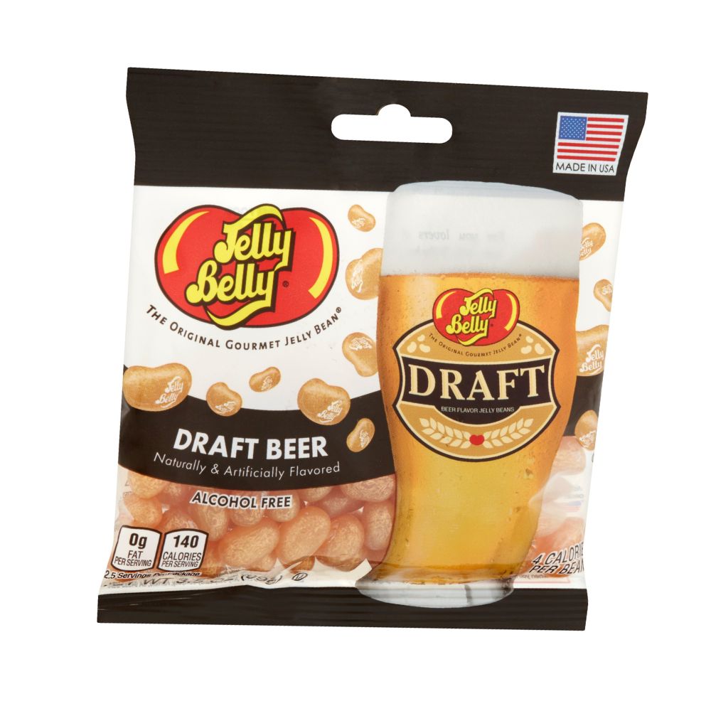Jelly Belly Draft Beer caramelle analcoliche alla birra Draft da 99g American Uncle