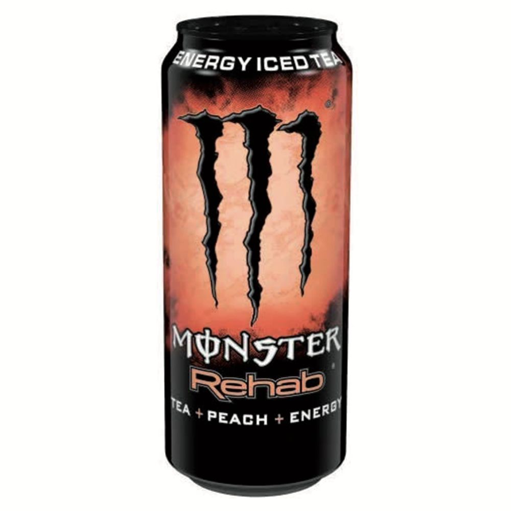 Monster Rehab Peach Tea Energy Drink Alla Pesca Da 500 Ml PRODOTTO monster-rehab-peach-tea-energy-drink-alla-pesca-da-500-ml-prodotto