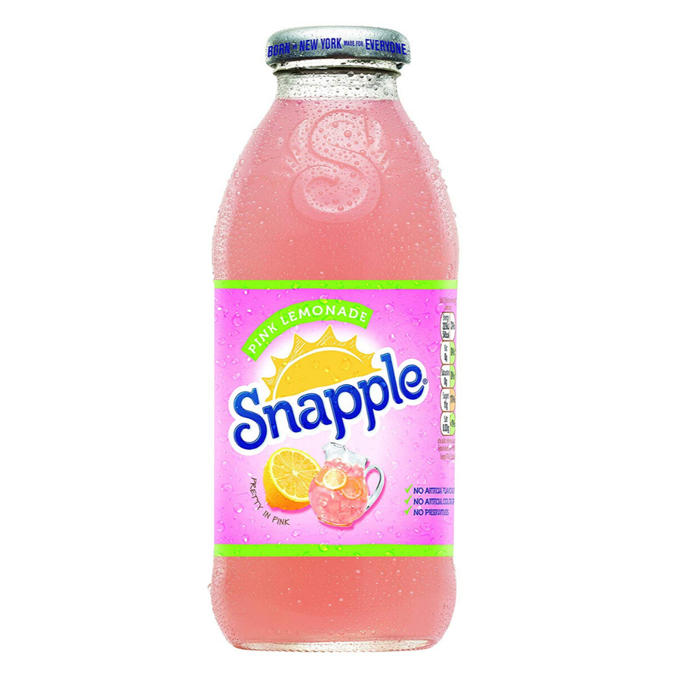 Snapple Pink Lemonade Bevanda Alla Limonata Rosa Da 473 Ml American Uncle