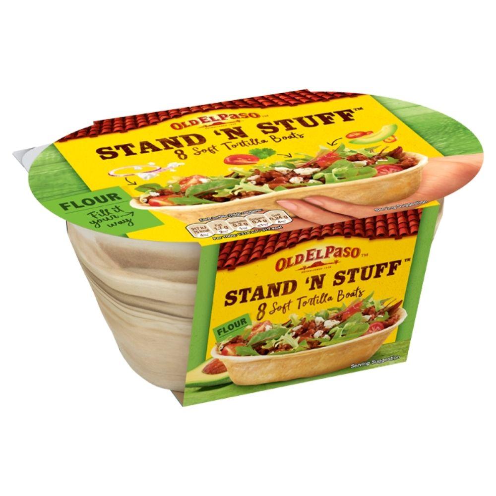 Old El Paso Stand N Stuff Soft Tortilla Boats 8 Pack 193g - View #9
