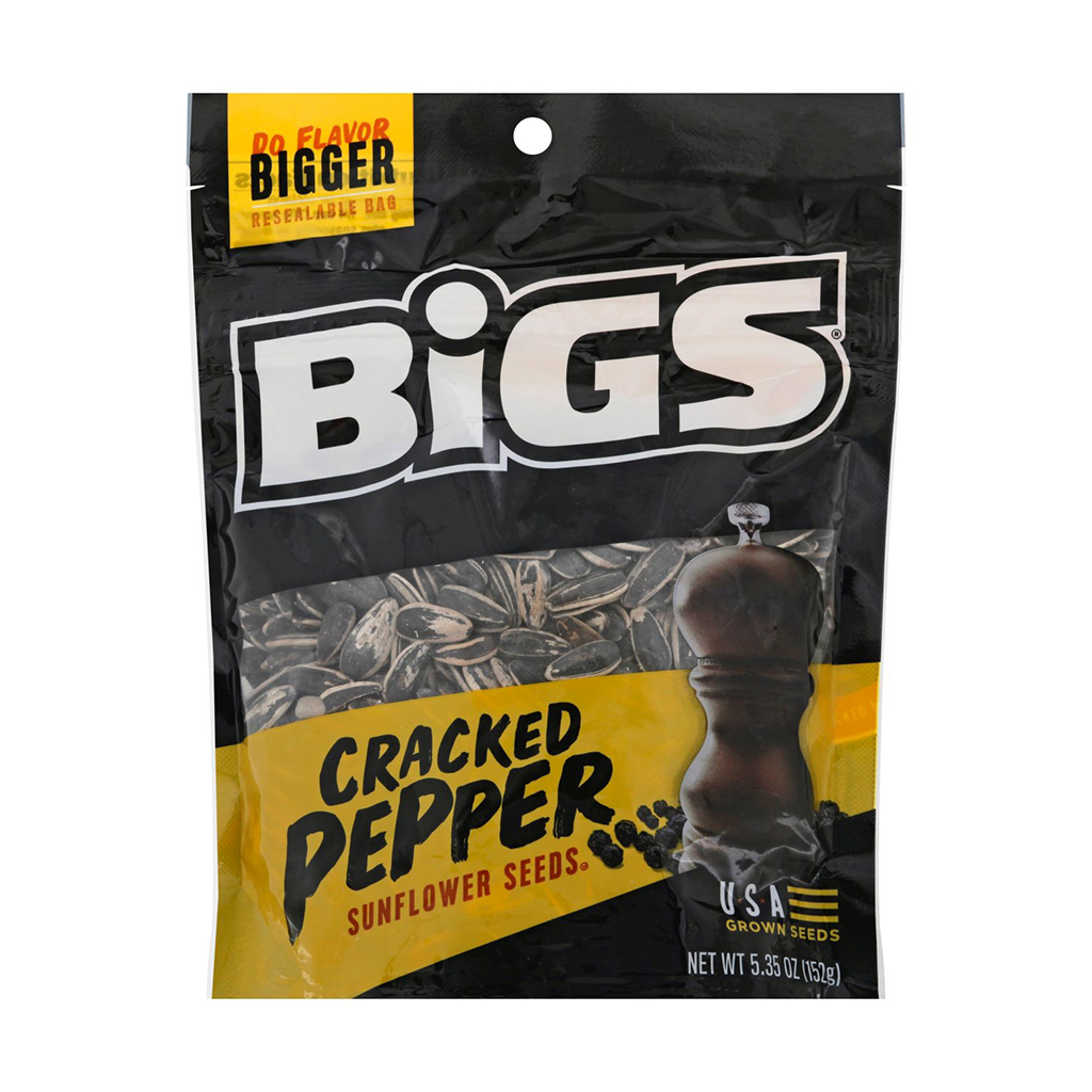 Bigs Sunflower Seed Sea Salt & Cracked Black Pepper semi di girasole