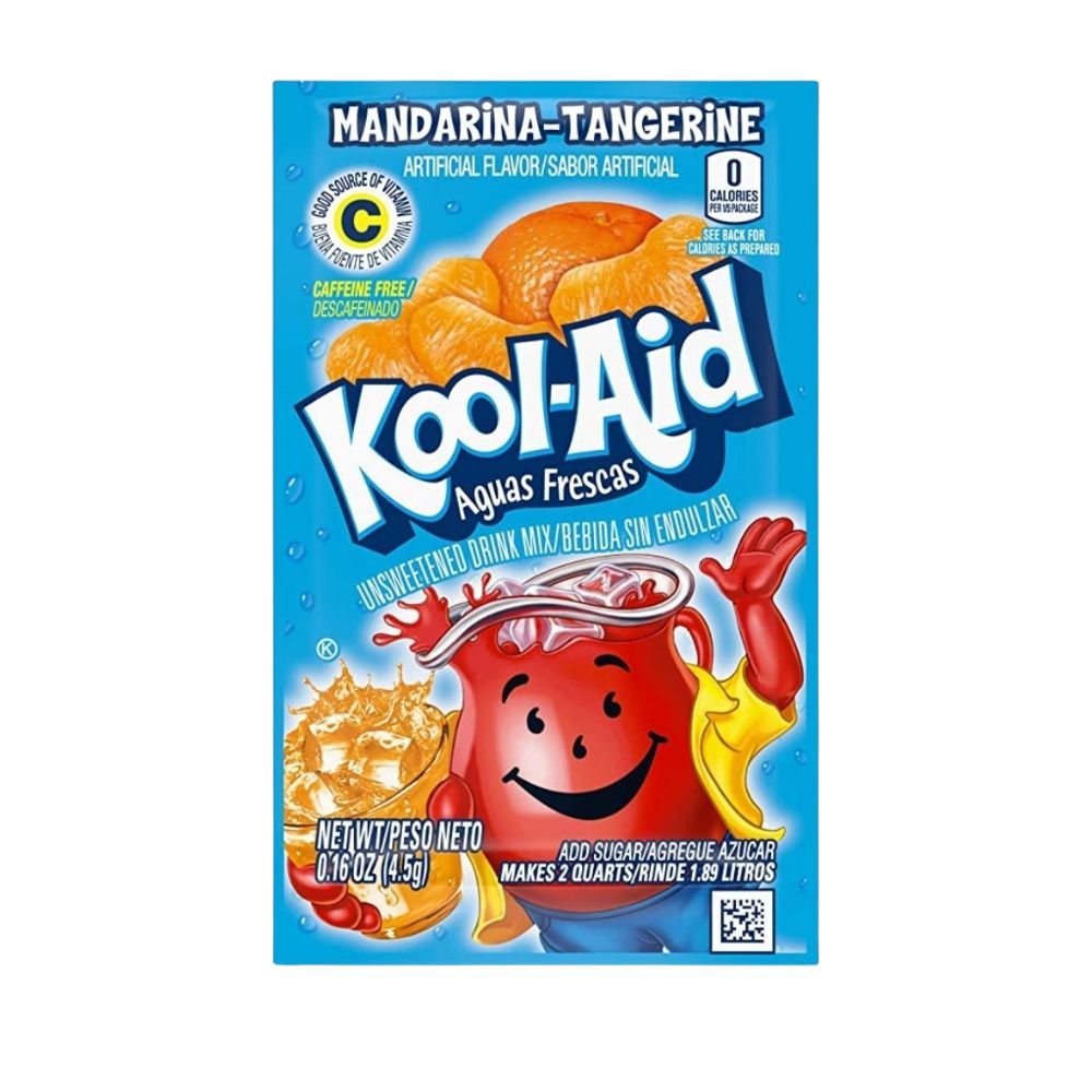 Confezione di preparato per bevande al mandarino kool aid tangerine