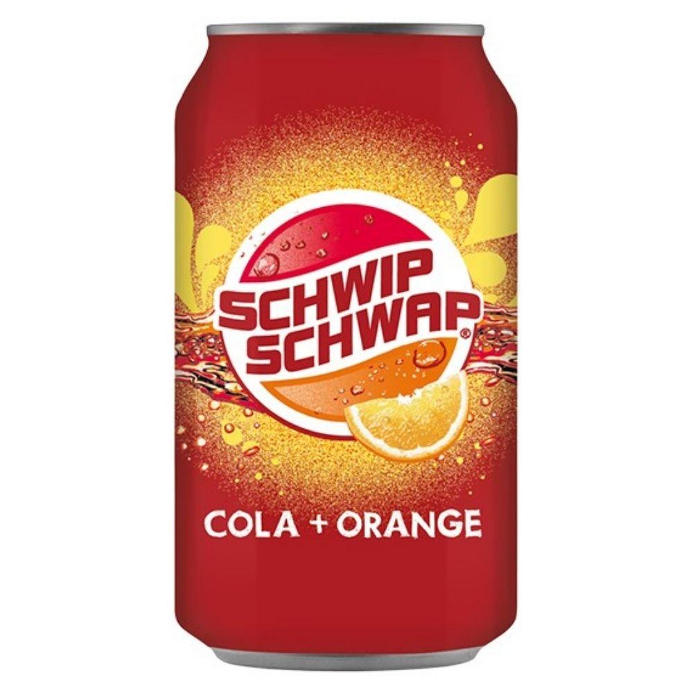 Schwip Schwap - soda al gusto di Cola ed Arancia da 355ml – American Uncle