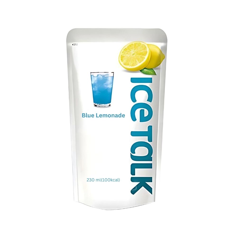Ice Talk Blue Lemonade, bevanda al gusto di limonata blu da 230ml