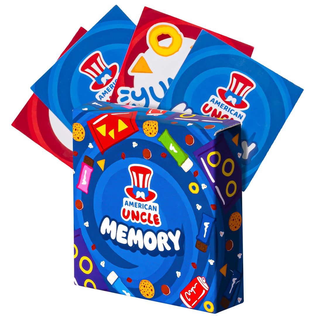 American Uncle Memory Game, gioco da 30 carte memory