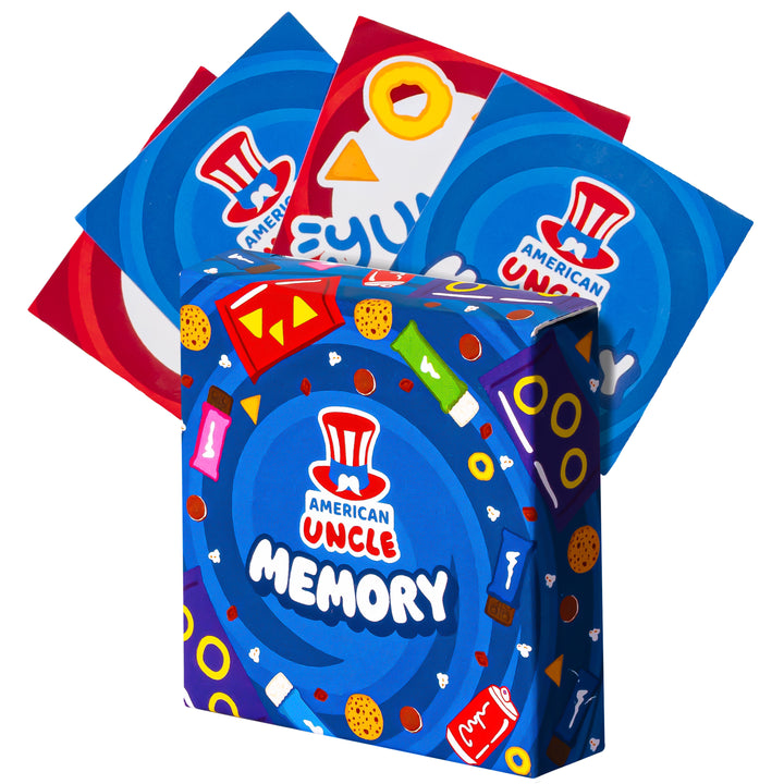 American Uncle Memory Game, gioco da 30 carte memory