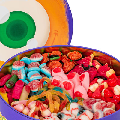 Wunnie Bucket "Happy Halloween", latta di caramelle gommose da 3kg da comporre con i tuoi gusti preferiti