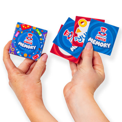 American Uncle Memory Game, gioco da 30 carte memory