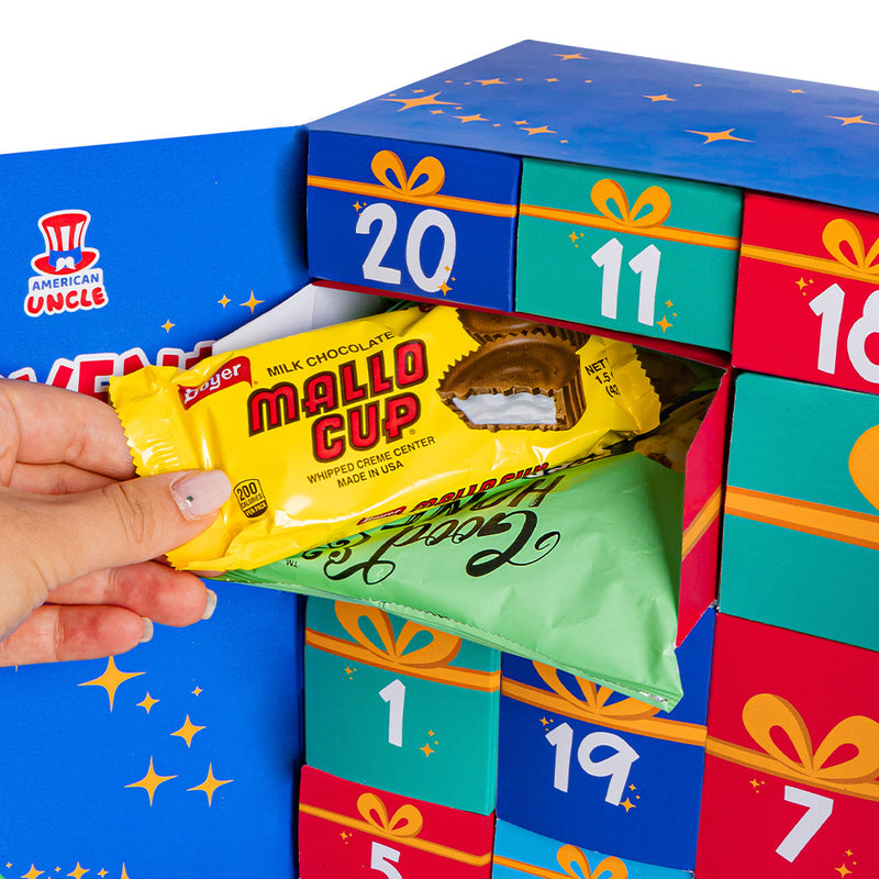 [GLUTEN FREE] Calendario dell’Avvento 2023, scatola da +24 snack dolci e salati a sorpresa senza glutine