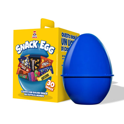 American Uncle Snack Egg L, uovo da 30 snack dolci e salati a sorpresa