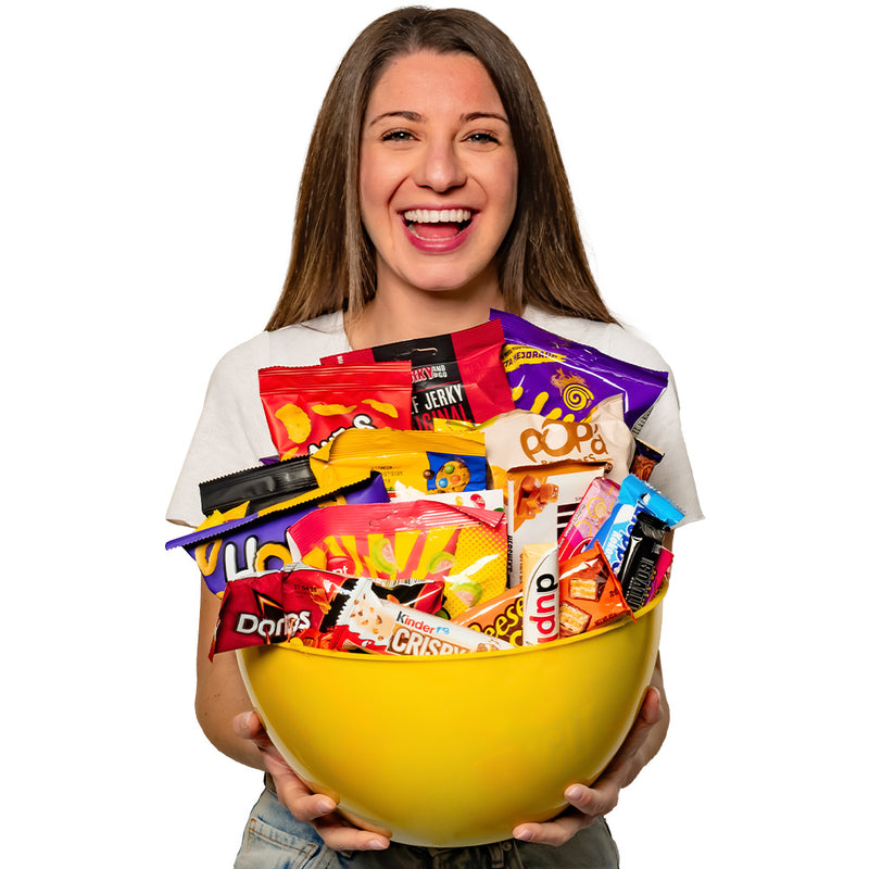 American Uncle Snack Egg XXL, uovo da 50 snack dolci e salati