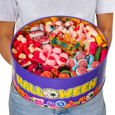 Wunnie Bucket "Happy Halloween", latta di caramelle gommose da 3kg da comporre con i tuoi gusti preferiti