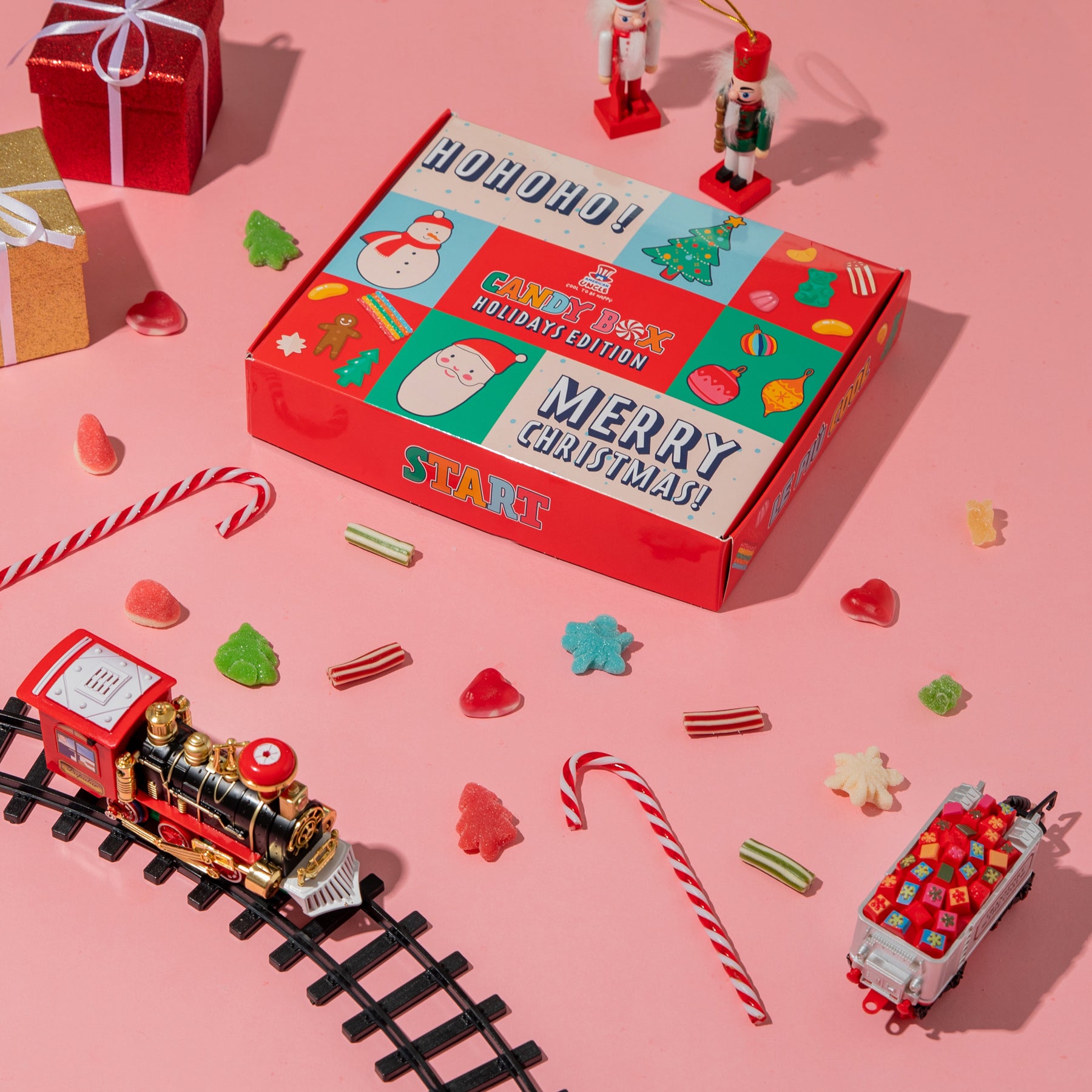 Wunnie box Holidays Edition - scatola di caramelle gommose da comporre con  i tuoi gusti preferiti – American Uncle