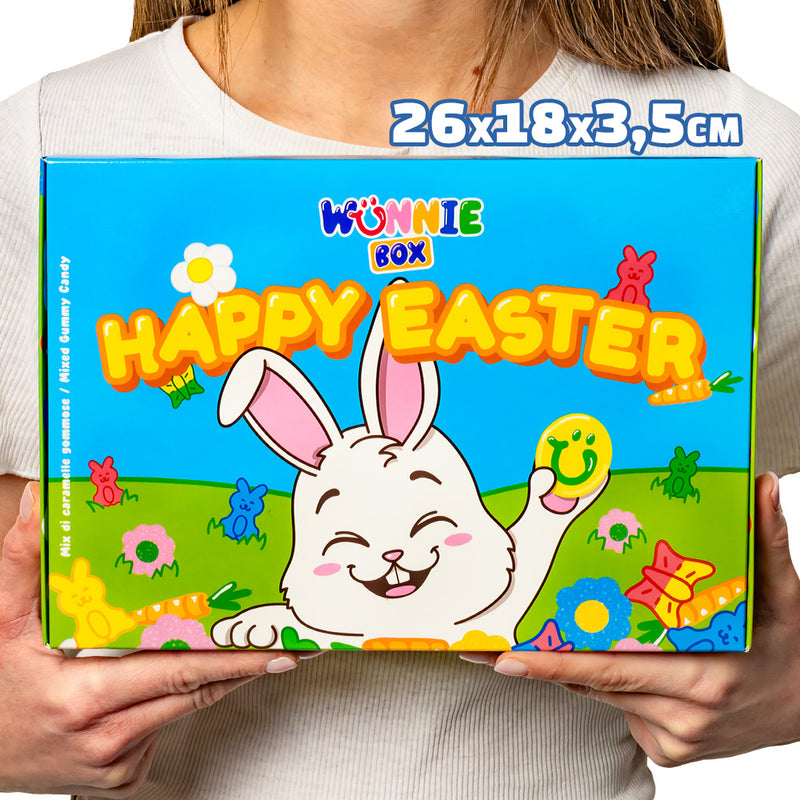 Wunnie box “Happy Easter”, la Candy box da comporre con le tue caramelle gommose preferite - 1 kg