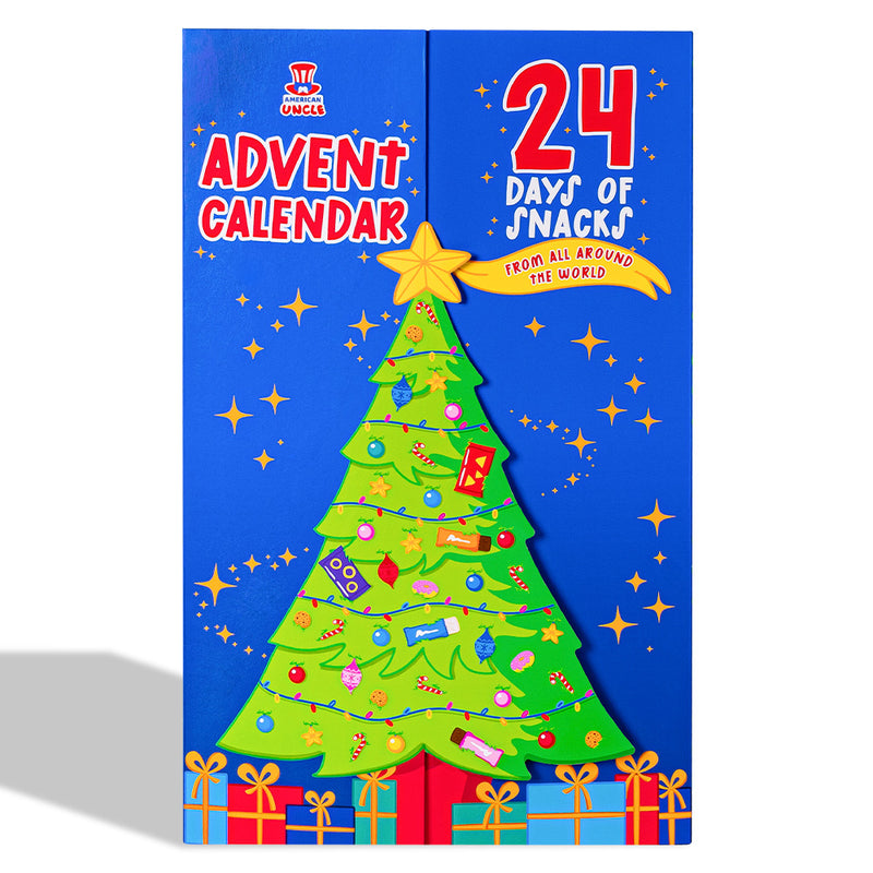 [GLUTEN FREE] Calendario dell’Avvento 2024, scatola da +24 snack dolci e salati a sorpresa senza glutine