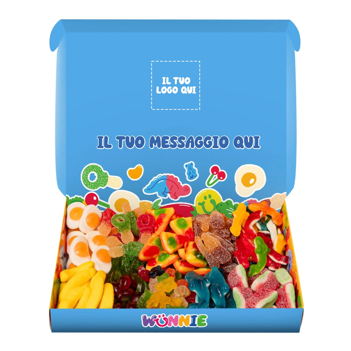 Wunnie Box Azzurra - Advance Level Mockup