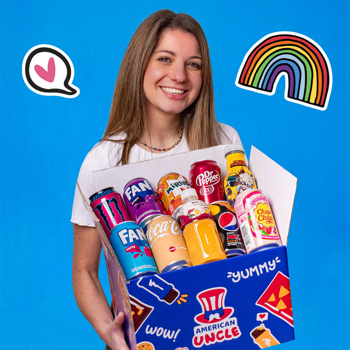 Snack box bevande da almeno 10 bibite internazionali