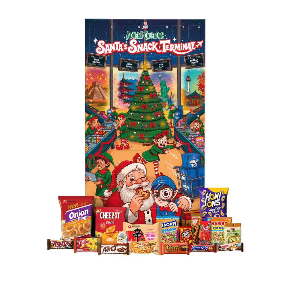 Calendario Dell'Avvento XXL con Snack