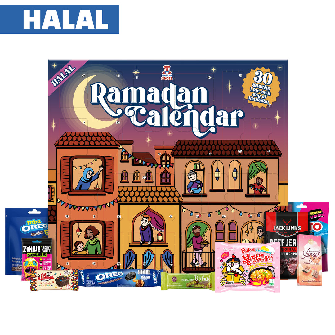 Calendario Ramadan fronte più composizione d'esempio