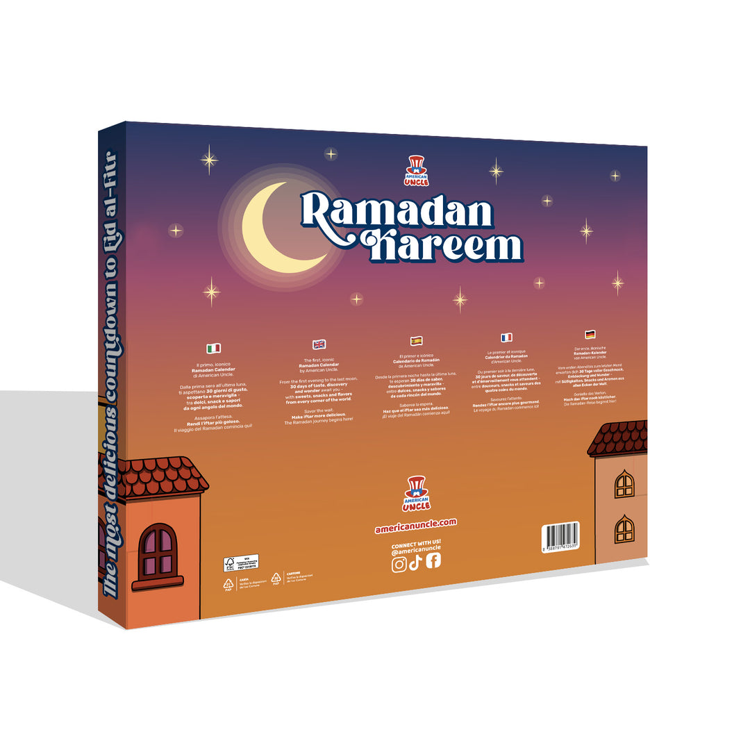 Calendario Ramadan retro