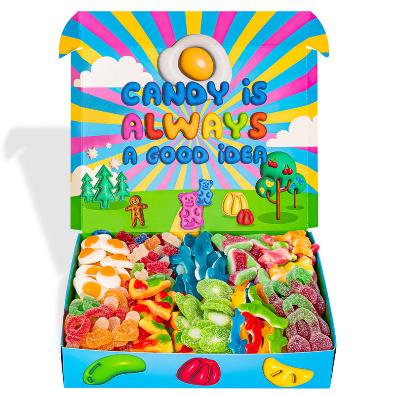 CandyVerse Limited Edition, scatola di caramelle gommose da comporre con le tue preferite