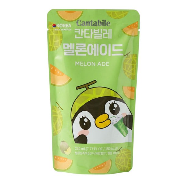 Cantabile Melon Ade, bevanda al gusto di melone cantalupo da 230ml