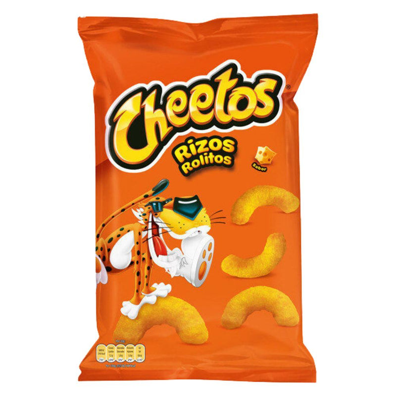 Confezione da 100g, snack di mais al gusto di formaggio Cheetos.