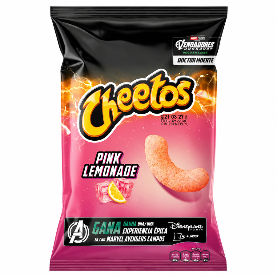 Cheetos Pink Lemonade - snack di mais 75g