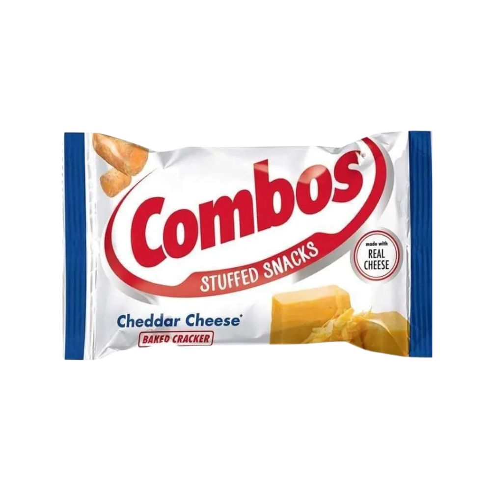 Combos Cheddar Cheese Cracker, cracker al cheddar da 48g
