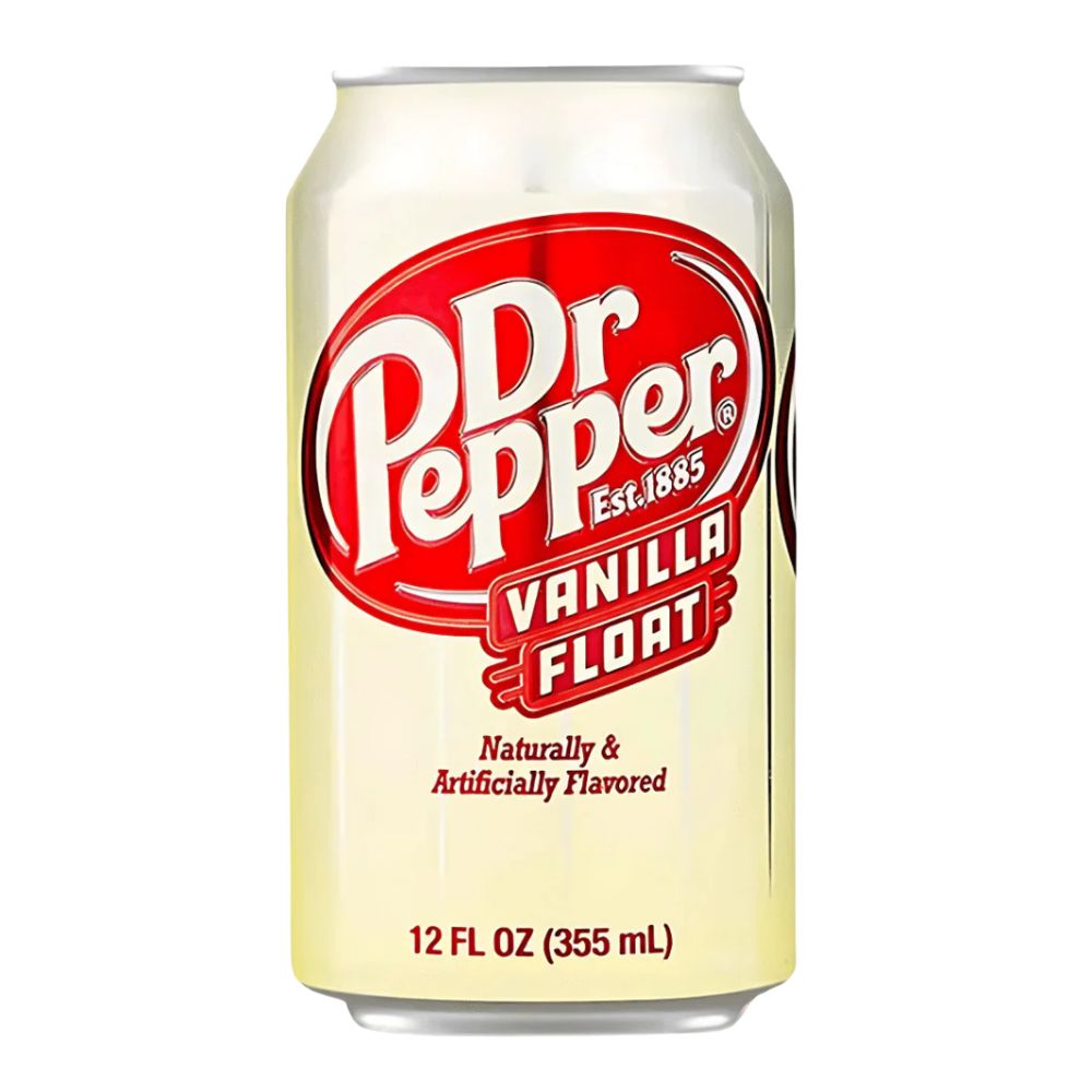 Dr Pepper Vanilla Float, bevanda alla vaniglia da 355 ml 